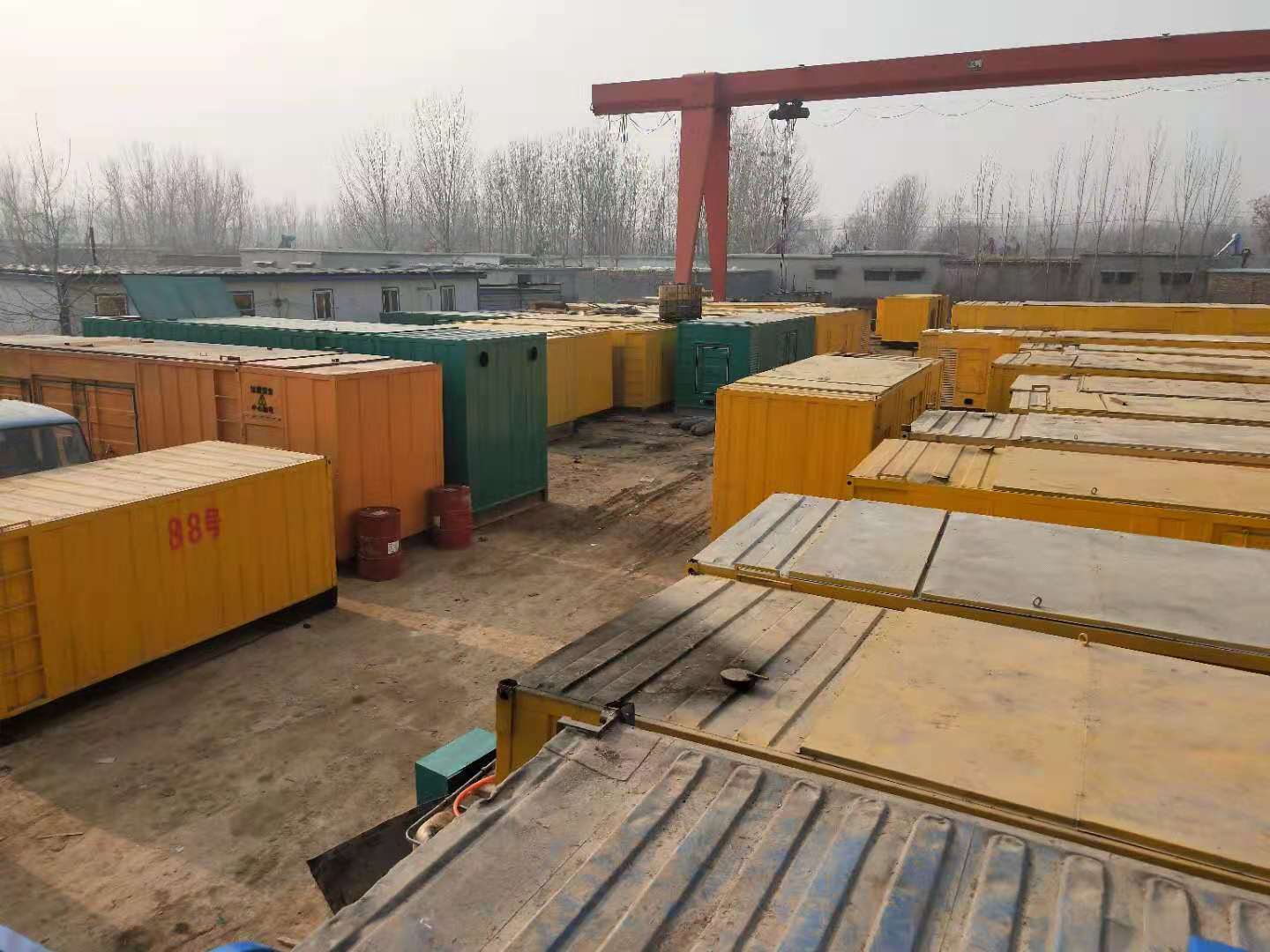 中阳租赁发电机-灰尘、风沙对柴油发电机组造成哪些不良影响？