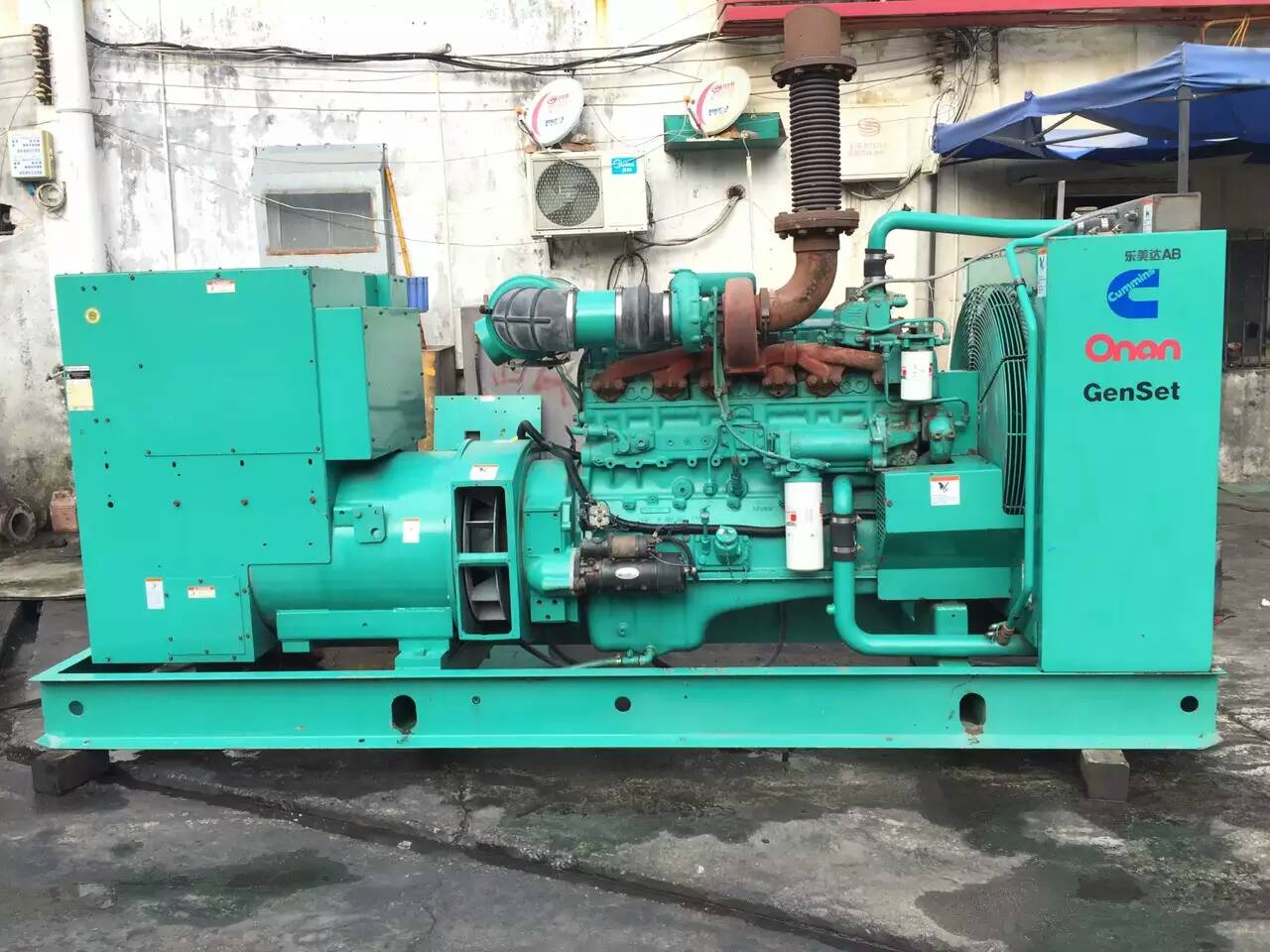 中阳租赁发电机-柴油发电机不正常冒烟的原因